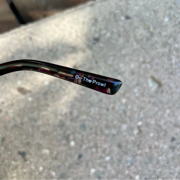 Prive Revaux Women’s Variegated purple black green  Reading Sunglasses - Picture 6 of 10